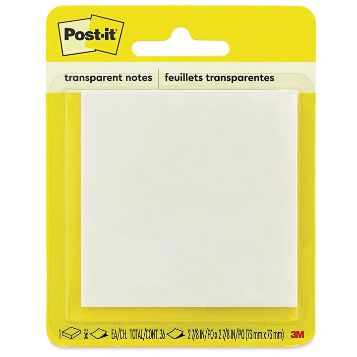 Post-it 73x73 Transparent dans le groupe Papiers & Blocs / Écrire et consigner / Post-it et blocs-notes chez Pen Store (131724)