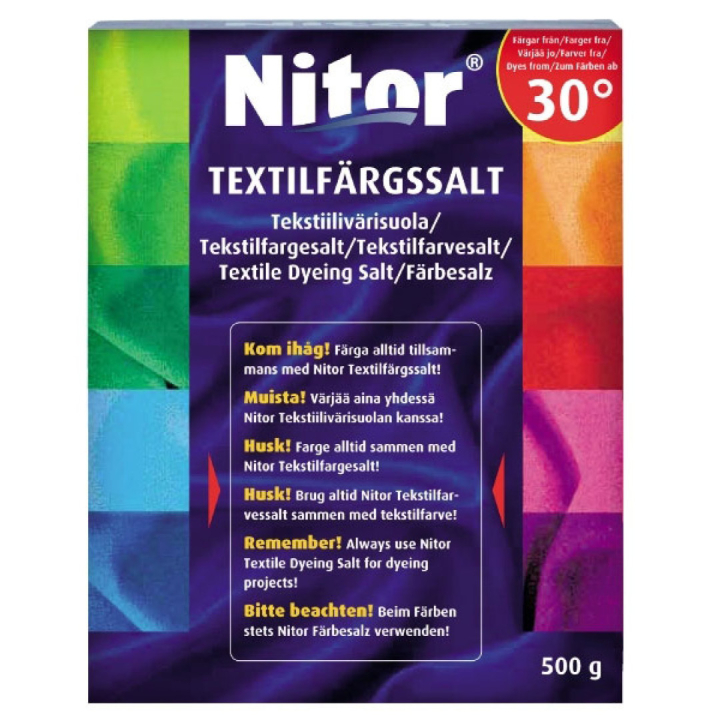 Sel de Teinture Textile 500 g dans le groupe Loisirs créatifs / Couleurs / Teinture textile et feutre textile chez Pen Store (131817)