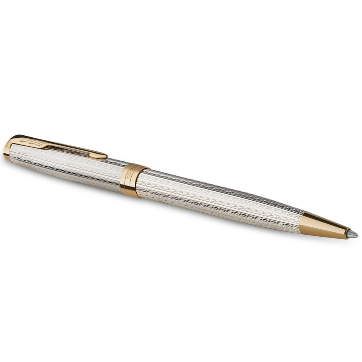 Sonnet Mistral Silver Stylo à bille dans le groupe Stylos / Stylo haute de gamme / Stylo à bille chez Pen Store (131977)