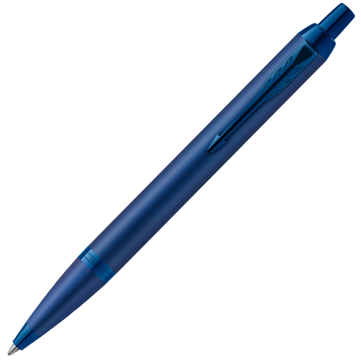 IM Monochrome Blue Stylo à bille dans le groupe Stylos / Stylo haute de gamme / Stylo à bille chez Pen Store (131985)