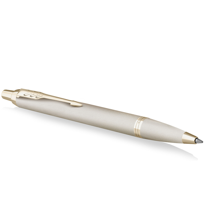 IM Monochrome Champagne Stylo à bille dans le groupe Stylos / Stylo haute de gamme / Stylo à bille chez Pen Store (131989)