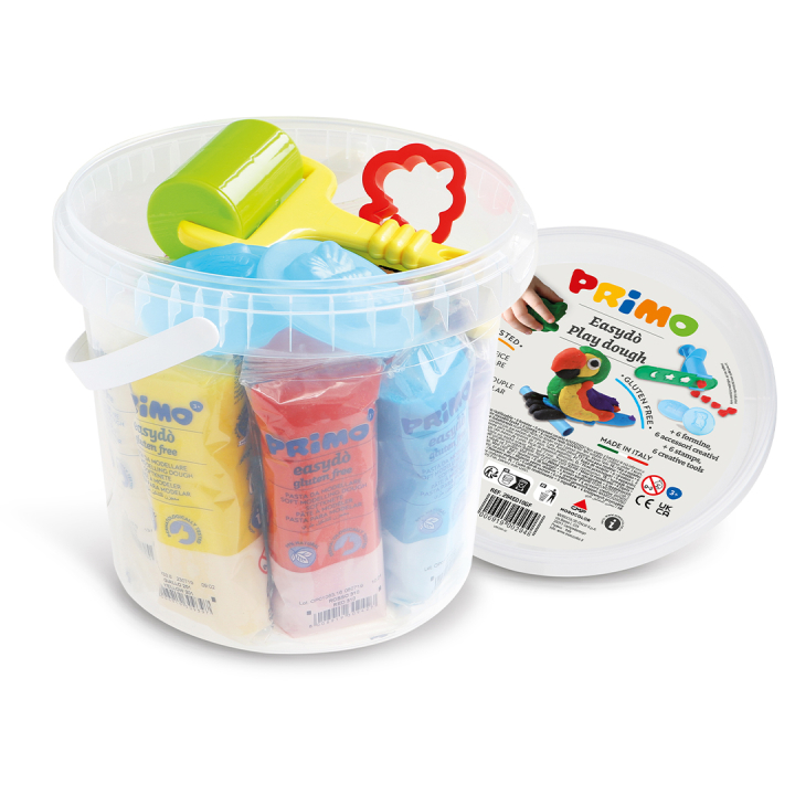 Pâte à modeler Soft 10x100g + accessoires dans le groupe Kids / Hobby et Coleurs pour enfants / Pâte à modeler chez Pen Store (132150)