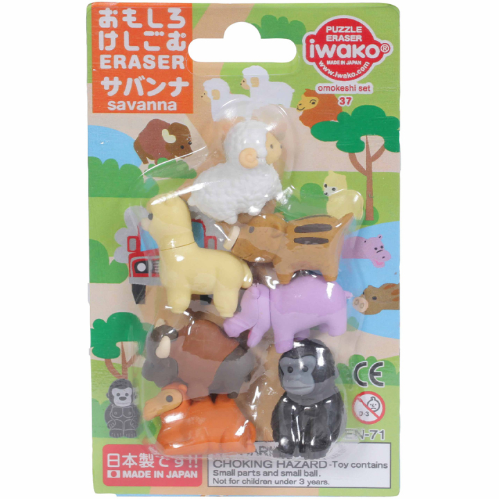 Gommes Puzzle Animaux dans le groupe Kids / Amusement et apprentissage / Cadeau enfant chez Pen Store (132458)