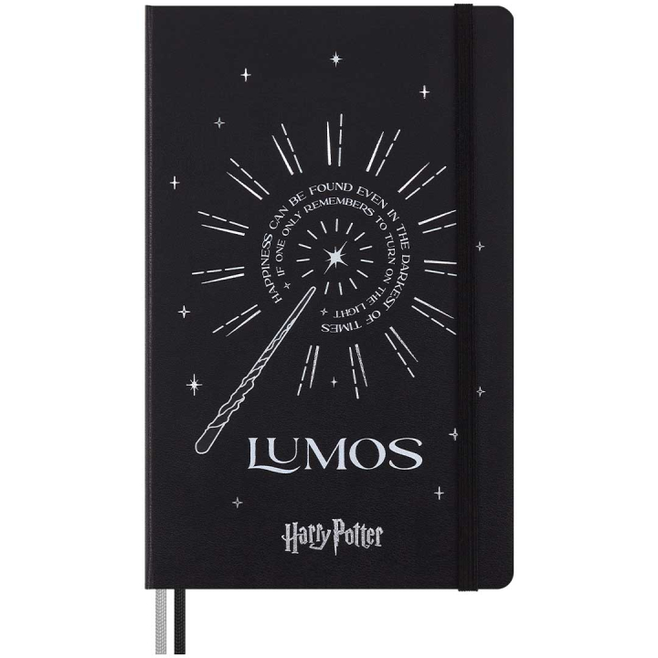 Hard Cover Notebook Large Harry Potter Lumos dans le groupe Papiers & Blocs / Écrire et consigner / Carnets chez Pen Store (132484)