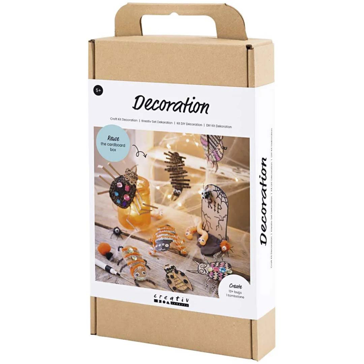 Kit de bricolage Halloween insectes (5 ans+) dans le groupe Loisirs créatifs / Fêtes et saisons / Halloween chez Pen Store (132628)