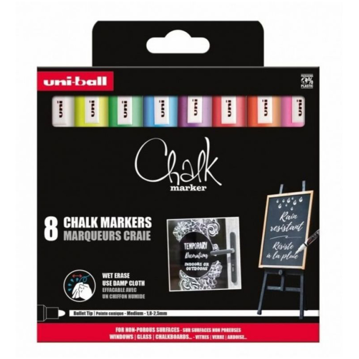 Chalk Marker PWE-5M 8-set dans le groupe Stylos / Bureau / Marquers chez Pen Store (132738)