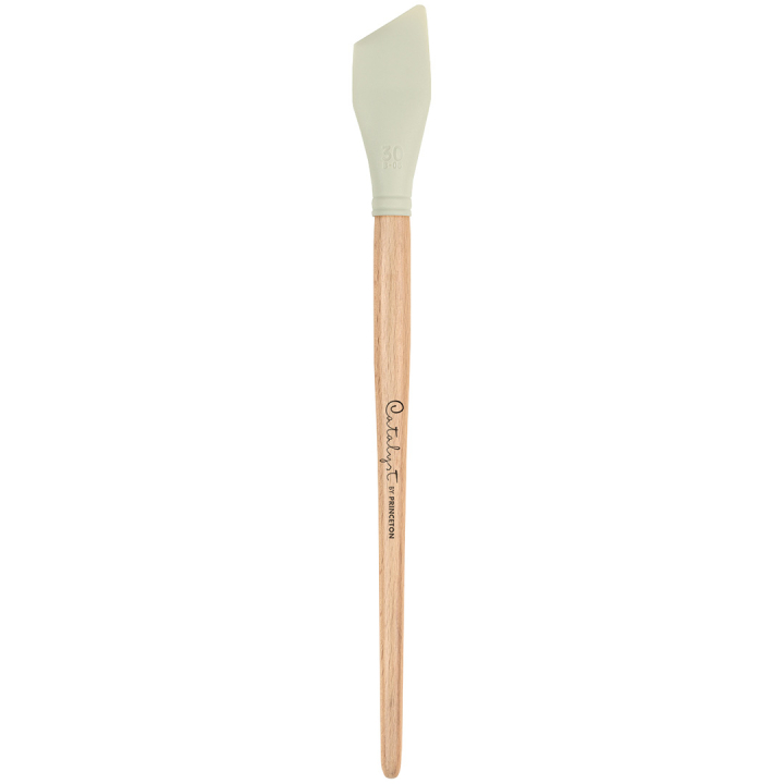 Catalyst Silicone Blade à long manche No 6 30 mm White dans le groupe Matériels d'artistes / L'atelier / Couteaux Peinture chez Pen Store (132799)