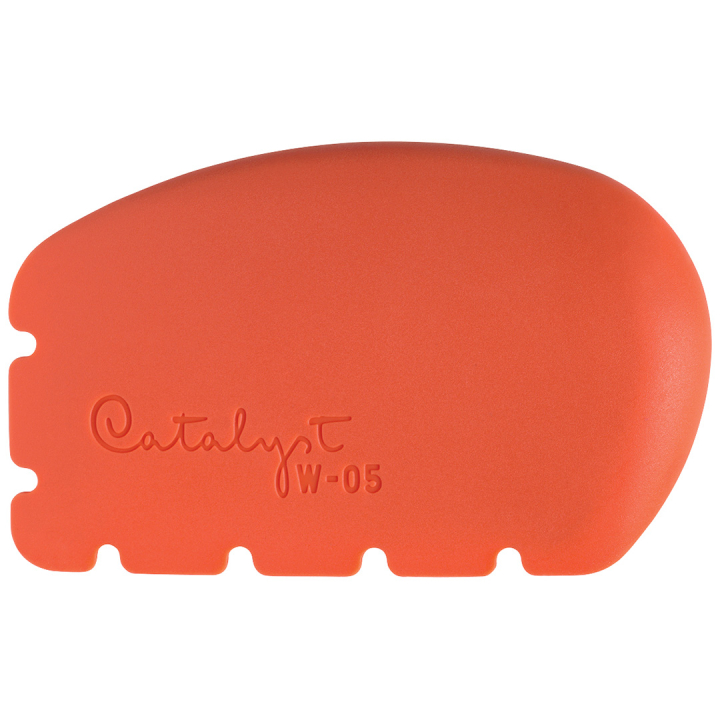 Catalyst Silicone Wedge No 5 Orange dans le groupe Matériels d'artistes / L'atelier / Couteaux Peinture chez Pen Store (132805)