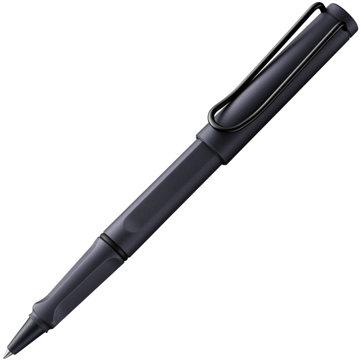 Safari Rollerball Steel Black dans le groupe Stylos / Stylo haute de gamme / Roller chez Pen Store (132991)