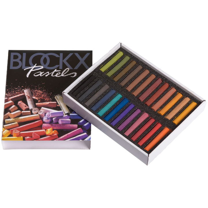 Soft Pastels Dark 24-set dans le groupe Matériels d'artistes / Couleurs de l'artiste / Pastels chez Pen Store (133368)