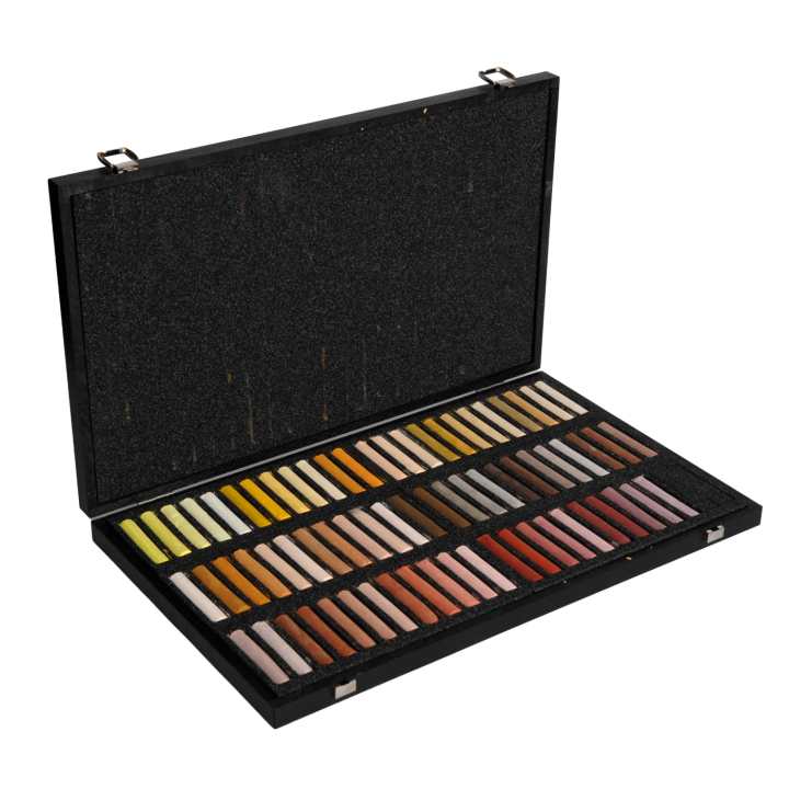 Soft Pastels Wood Box lot de 204 dans le groupe Matériels d'artistes / Couleurs de l'artiste / Pastels / Pastel sec chez Pen Store (133646)