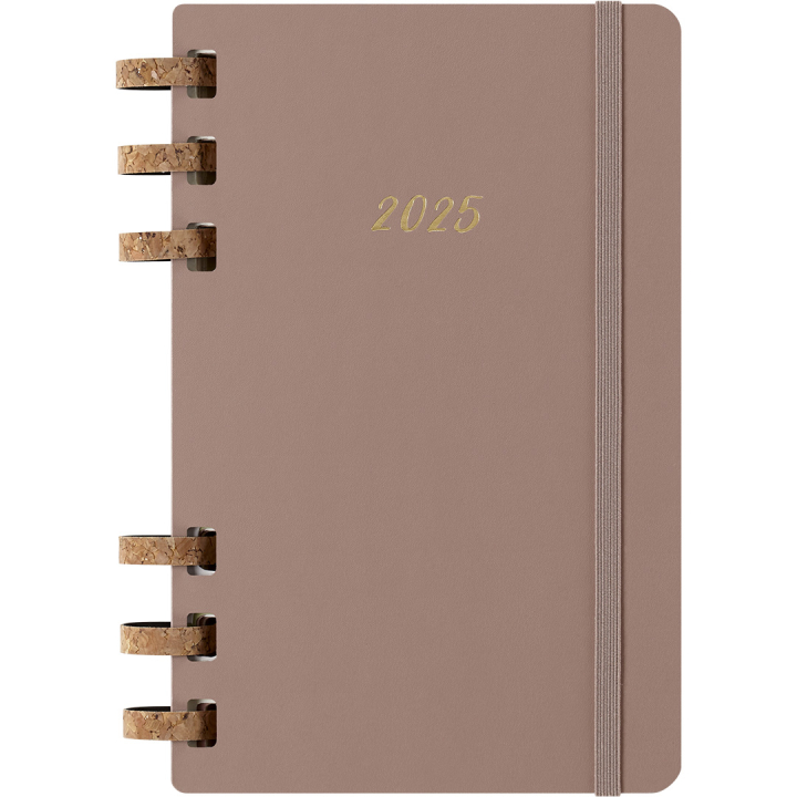 12M Spiral Planner 2025 XL Almond dans le groupe Papiers & Blocs / Calendriers et agendas / Calendriers 12 mois chez Pen Store (133786)