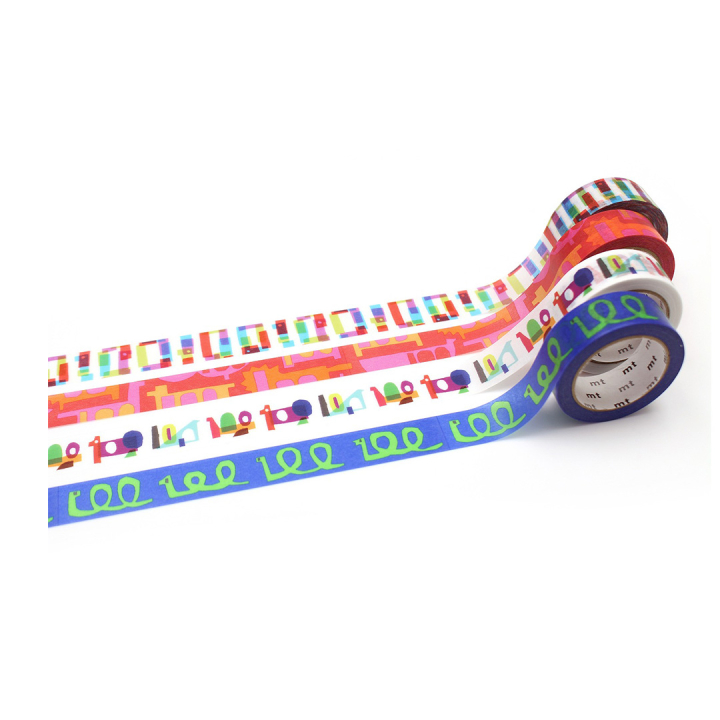 Washi-band 100th Anniversary Ottaipnu 4 pièces dans le groupe Loisirs créatifs / Accessoires Hobby / Washi Tape chez Pen Store (134042)