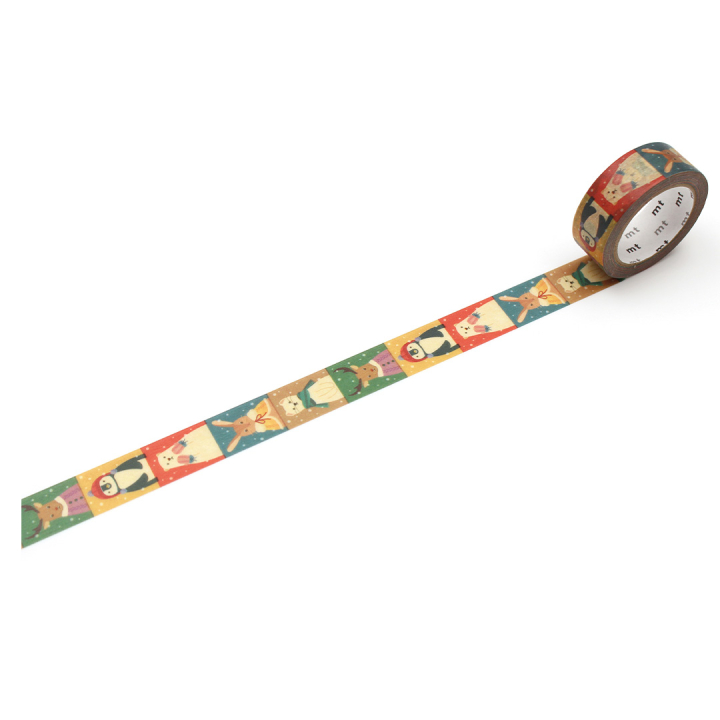 Washi-band Winter attire dans le groupe Loisirs créatifs / Accessoires Hobby / Washi Tape chez Pen Store (134046)