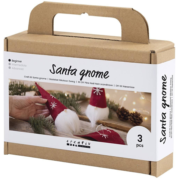 Gnomes en feutre DIY 3 pièces dans le groupe Loisirs créatifs / Fêtes et saisons / Artisanat de Noël chez Pen Store (134136)