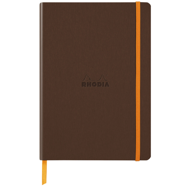 Rhodiarama Webnotebook A5 Soft Dotted Bronze dans le groupe Papiers & Blocs / Écrire et consigner / Carnets chez Pen Store (134439)