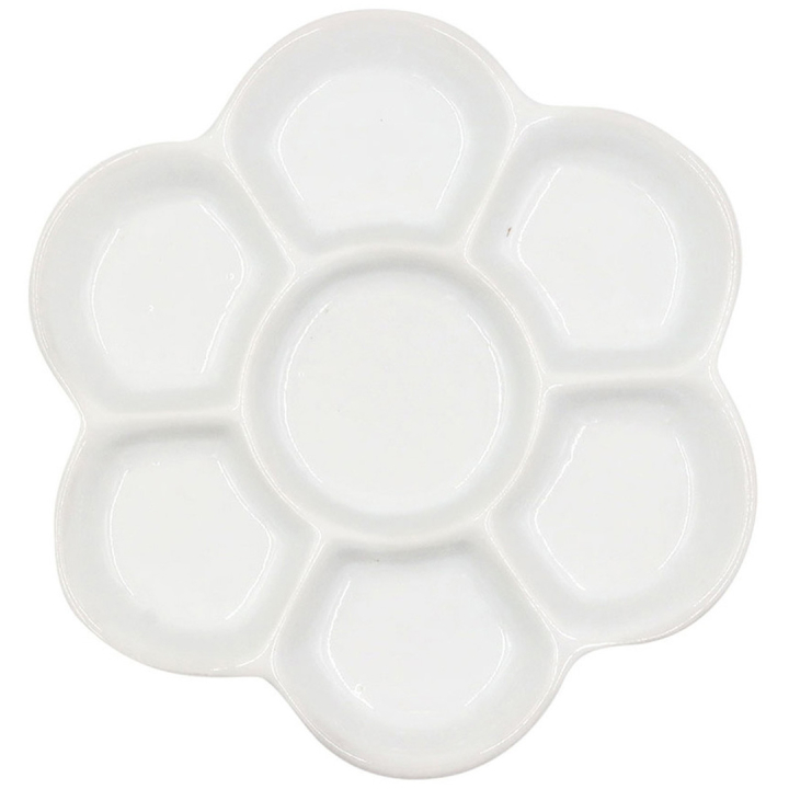 Palette en porcelaine pour artistes fleur Ø 15,3 cm dans le groupe Matériels d'artistes / L'atelier / Palettes chez Pen Store (134460)