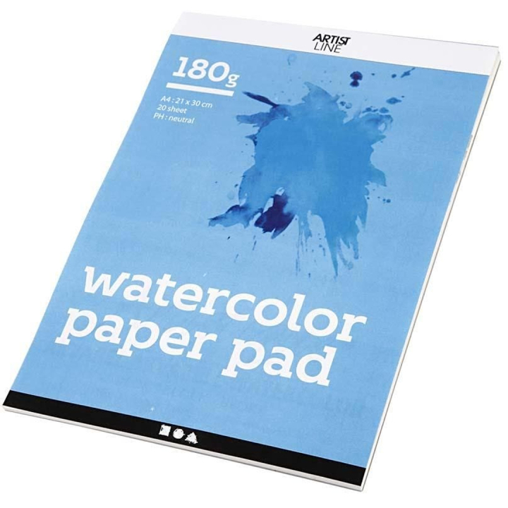 Bloc Aquarelle A4 180g dans le groupe Papiers & Blocs / Bloc Artiste / Papier pour aquarelle chez Pen Store (134602)