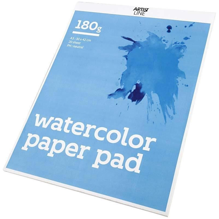 Bloc Aquarelle A3 180g dans le groupe Papiers & Blocs / Bloc Artiste / Papier pour aquarelle chez Pen Store (134603)