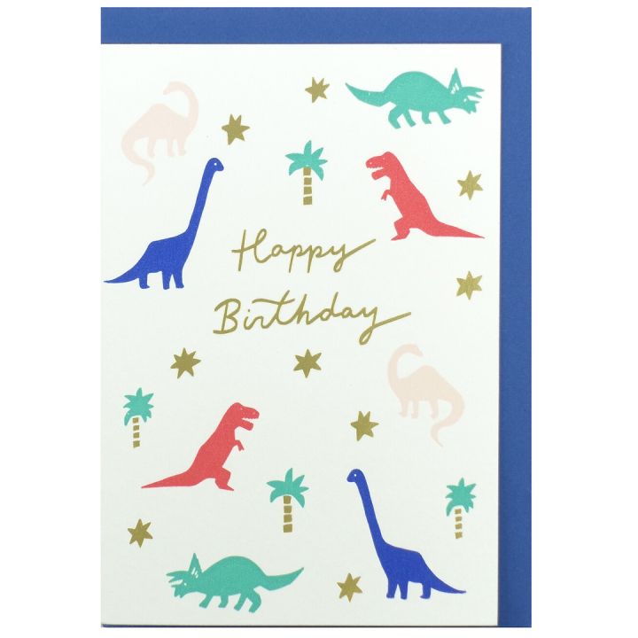 Carte de vœux Dinosaures dans le groupe Loisirs créatifs / Fêtes et saisons / Cartes et enveloppes chez Pen Store (134627)