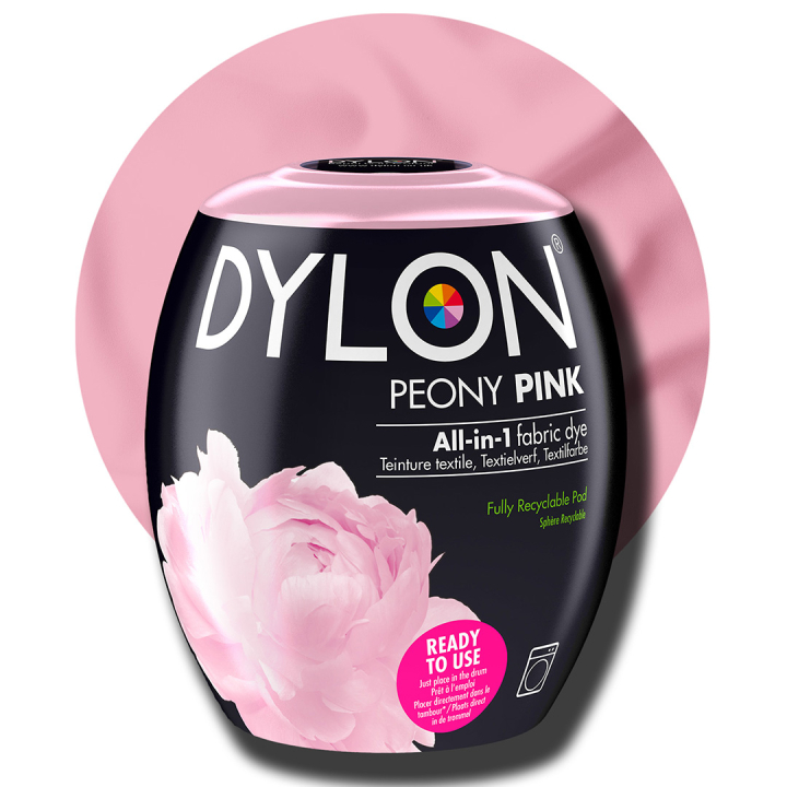 Pod All-in-1 Peinture Textile Peony Pink dans le groupe Loisirs créatifs / Couleurs / Teinture textile et feutre textile chez Pen Store (134675)