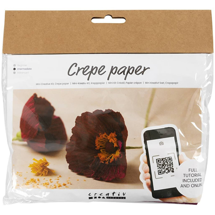 Kit DIY Fleurs en papier Coquelicots dans le groupe Loisirs créatifs / Former / Hobby et DIY chez Pen Store (134833)