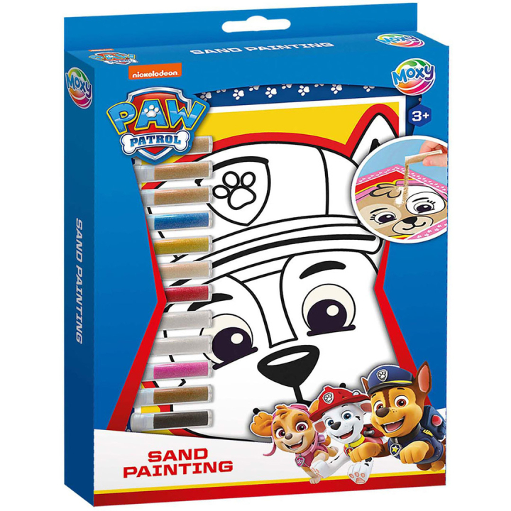 Kit de création avec du sable Paw Patrol (3 ans et +) dans le groupe Kids / Amusement et apprentissage / Boîtes de bricolage chez Pen Store (134907)