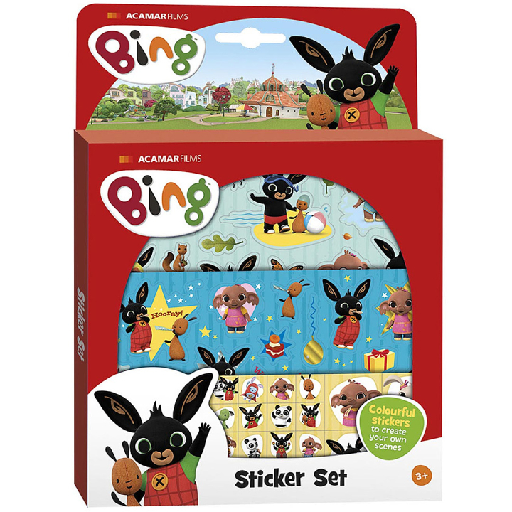 Ensemble d'autocollants Bing (3 ans et +) dans le groupe Kids / Amusement et apprentissage / Autocollants chez Pen Store (134908)