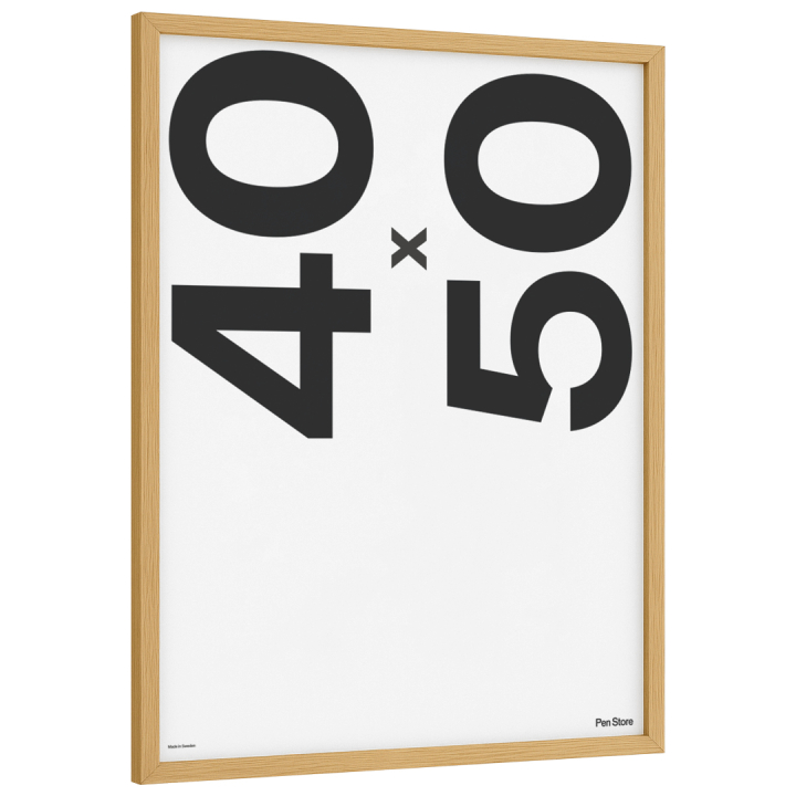Cadre en chêne 40x50 cm dans le groupe Loisirs créatifs / Organiser / Cadres / Cadres en chêne chez Pen Store (135062)