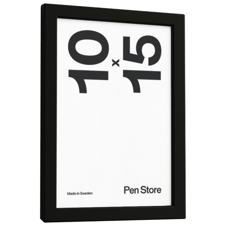 Cadre en bois noir 10x15 cm dans le groupe Loisirs créatifs / Organiser / Cadres / Cadres noirs chez Pen Store (135077)
