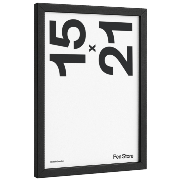 Cadre en bois noir 15x21 cm dans le groupe Loisirs créatifs / Organiser / Cadres / Cadres noirs chez Pen Store (135079)