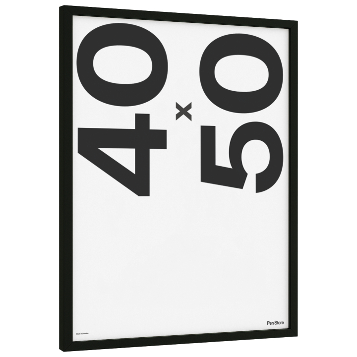 Cadre en bois noir 40x50 cm dans le groupe Loisirs créatifs / Organiser / Cadres / Cadres noirs chez Pen Store (135086)