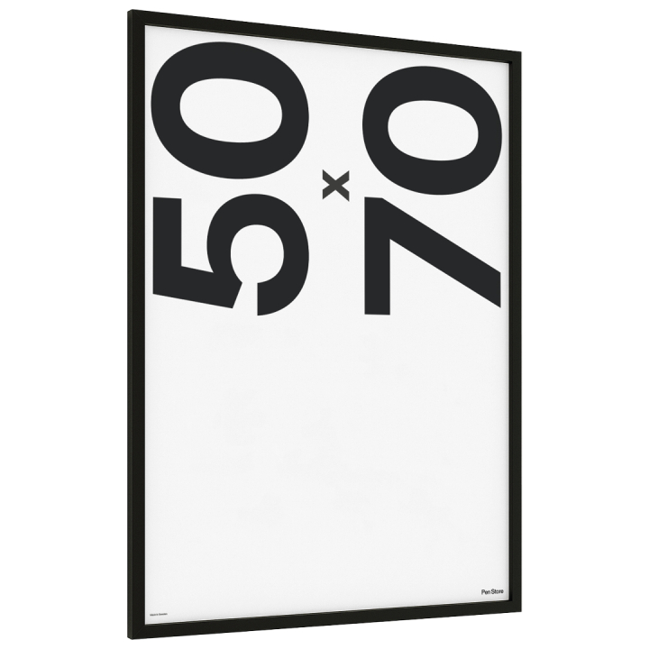 Cadre en bois noir 50x70 cm dans le groupe Loisirs créatifs / Organiser / Cadres / Cadres noirs chez Pen Store (135088)