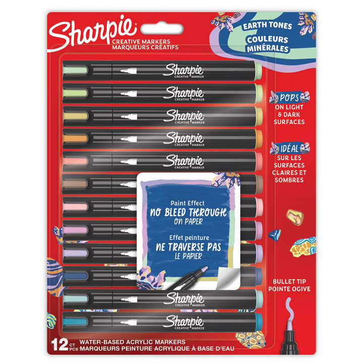 Creative Marker Bullet Tip Lot de 12 dans le groupe Stylos / Crayons d'artistes / Marqueurs acryliques chez Pen Store (135431)