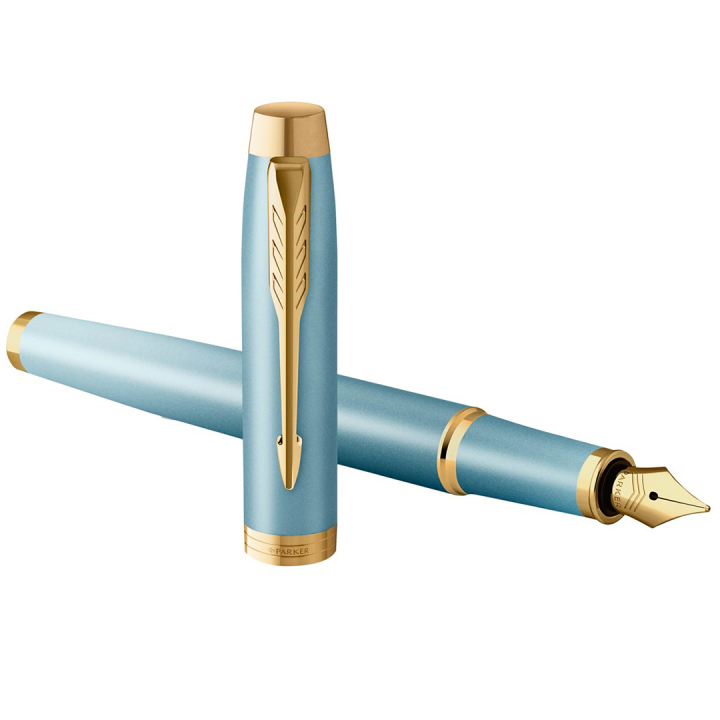 IM Rituals Gradient Blue/Gold Stylo-plume dans le groupe Stylos / Stylo haute de gamme / Stylo à plume chez Pen Store (135483_r)