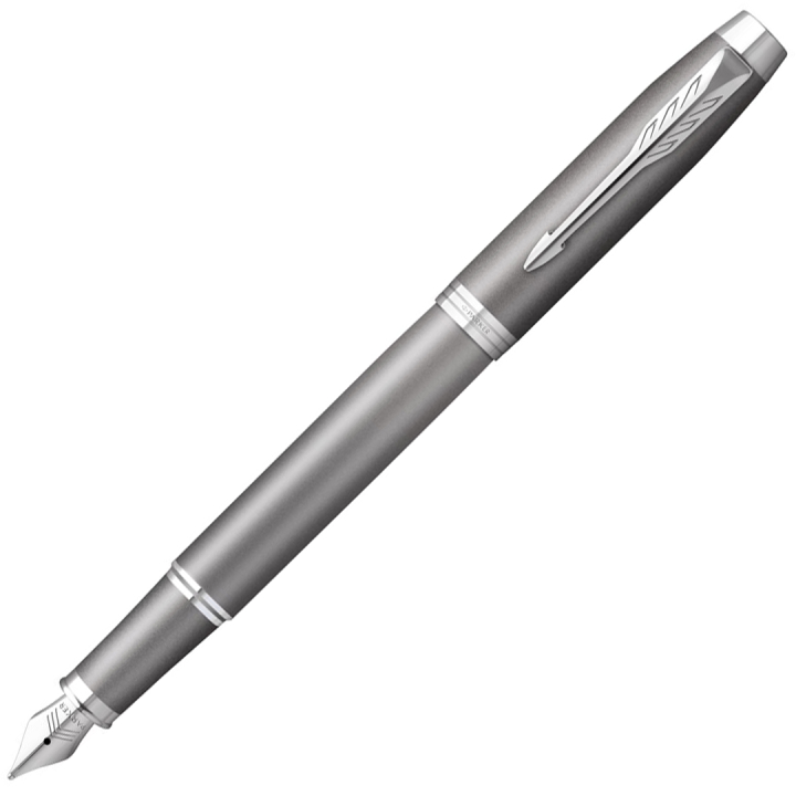 IM Rituals Gradient Grey/Chrome Stylo-plume dans le groupe Stylos / Stylo haute de gamme / Stylo à plume chez Pen Store (135487_r)