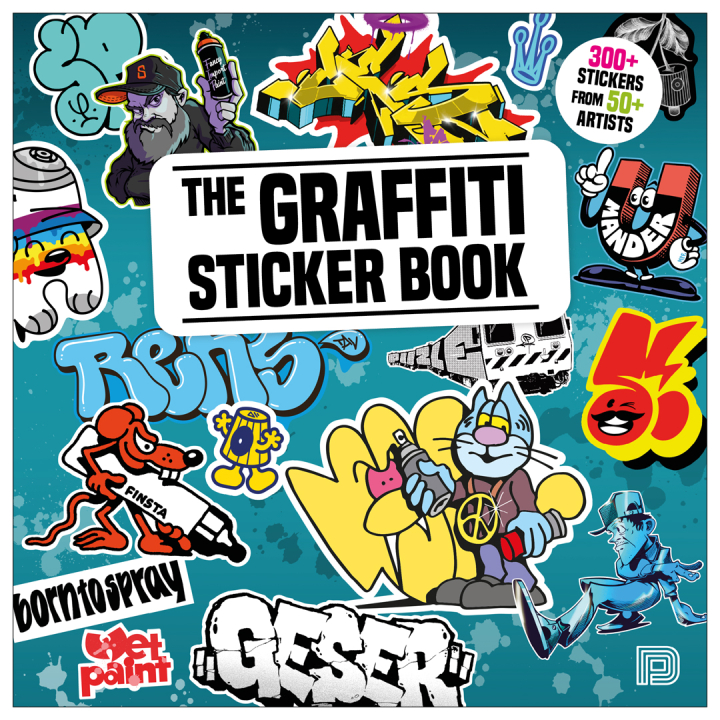 The Graffiti Sticker Book: 300+ stickers dans le groupe Loisirs créatifs / Former / Stickers chez Pen Store (135495)