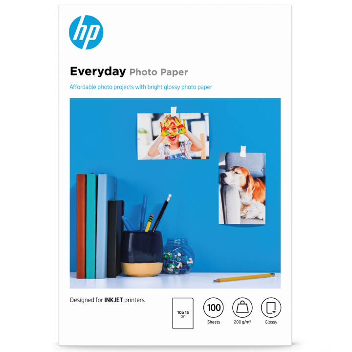 Everyday Glossy Papier Photo 10x15 cm 100 feuilles 200g dans le groupe Loisirs créatifs / Organiser / Papier Photo chez Pen Store (135551)