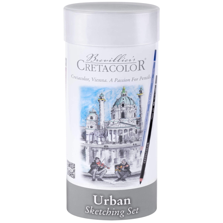 Cretacolor Urban Sketching Set 22 pièces dans le groupe Stylos / Crayons d'artistes / Crayons à croquis chez Pen Store (135649)