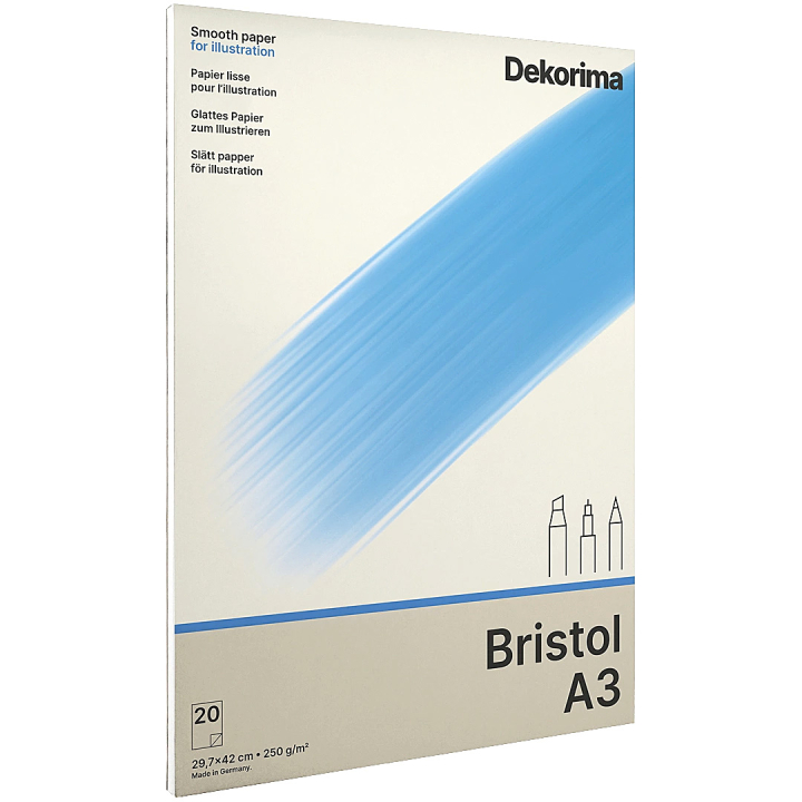 Bristol Paper A3 dans le groupe Papiers & Blocs / Bloc Artiste / Bloc dessin chez Pen Store (135670)