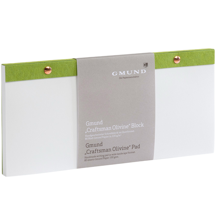 Craftsman Sketchbook Landscape - Olivine dans le groupe Papiers & Blocs / Bloc Artiste / Cahiers d'esquisses chez Pen Store (135792)