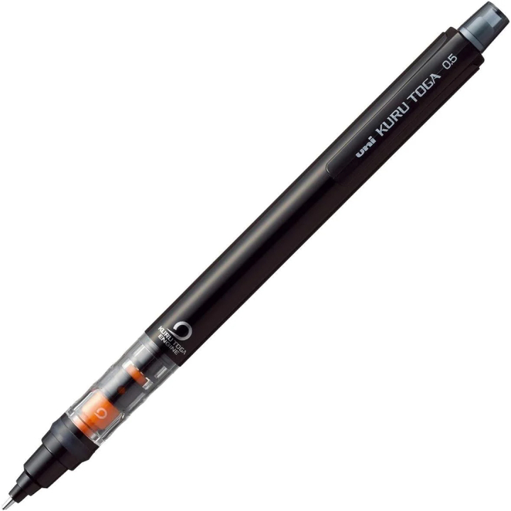 Porte-mine Kuru Toga M5-452 0,5 mm Noir dans le groupe Stylos / Écrire / Porte-mines chez Pen Store (135802)