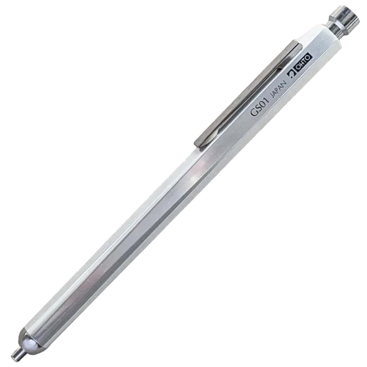 GS01 Gel Roller 0,7 mm Argent dans le groupe Stylos / Écrire / Stylos encre gel chez Pen Store (135826)