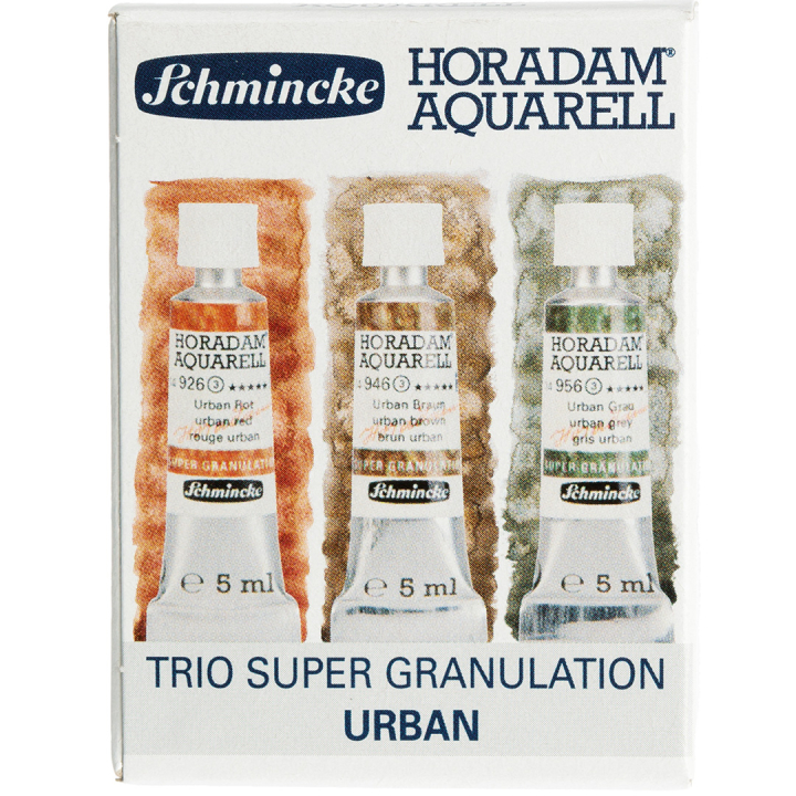 Horadam Super Granulation Set Urban dans le groupe Matériels d'artistes / Couleurs de l'artiste / Peinture aquarelle / Aquarelle en tube chez Pen Store (136017)