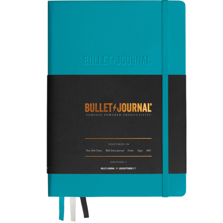 Bullet Journal A5 Edition 2 Turquoise25 dans le groupe Loisirs créatifs / Techniques / Bullet Journal chez Pen Store (136018)