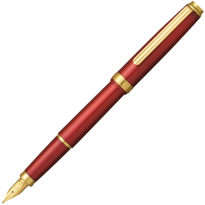 BISO Stylo-plume Flame Red dans le groupe Stylos / Stylo haute de gamme / Stylo à plume chez Pen Store (136079_r)