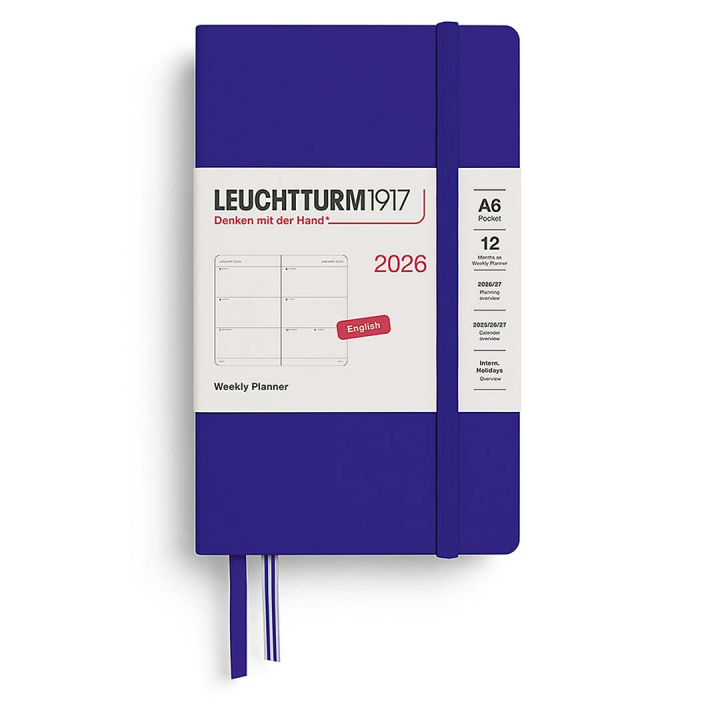 Calendrier Weekly Planner 2026 A6 Ink dans le groupe Papiers & Blocs / Calendriers et agendas / Calendriers 12 mois chez Pen Store (136266)