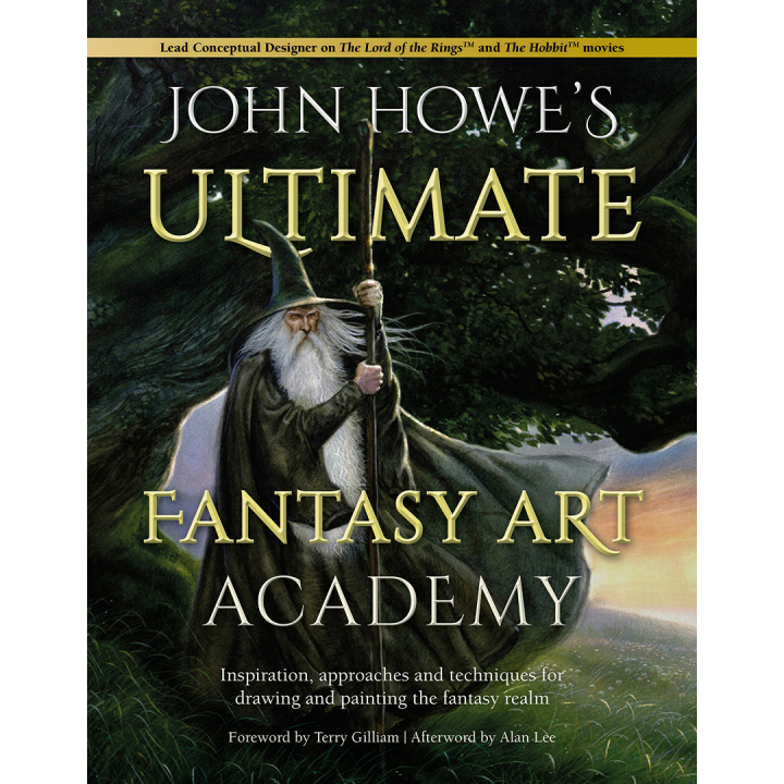 John Howe's Ultimate Fantasy Art Academy dans le groupe Loisirs créatifs / Livres / Livres pour inspiration chez Pen Store (136290)