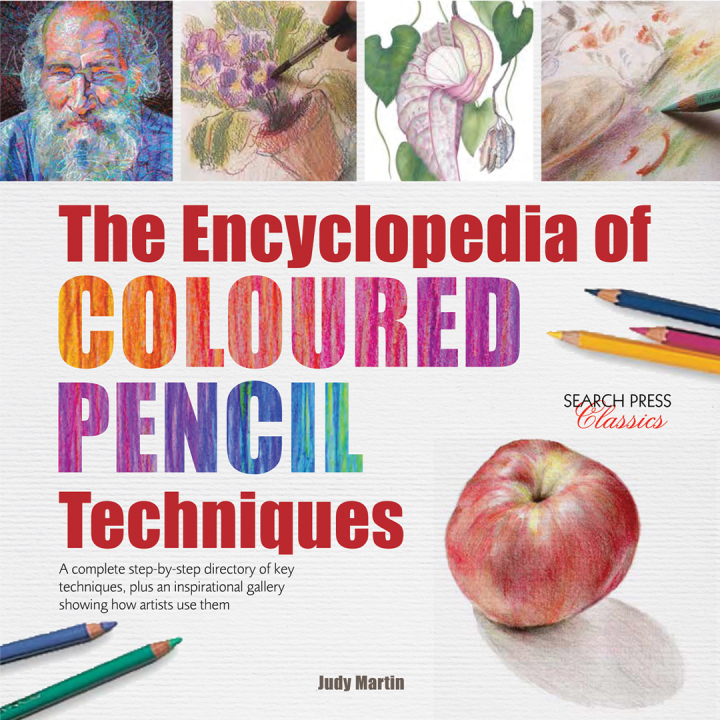 The Encyclopedia of Coloured Pencil Techniques dans le groupe Loisirs créatifs / Livres / Livres d'instruction chez Pen Store (136298)
