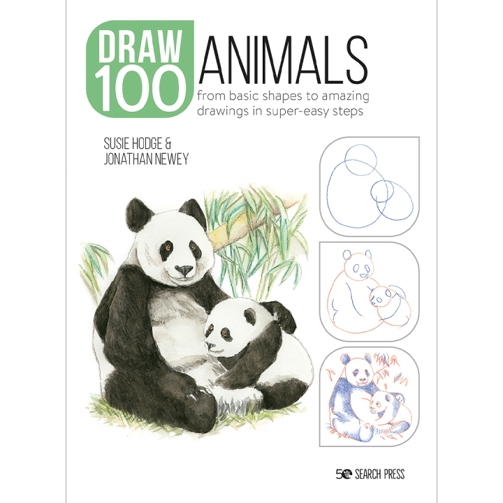 Draw 100: Animals dans le groupe Loisirs créatifs / Livres / Livres pour inspiration chez Pen Store (136316)